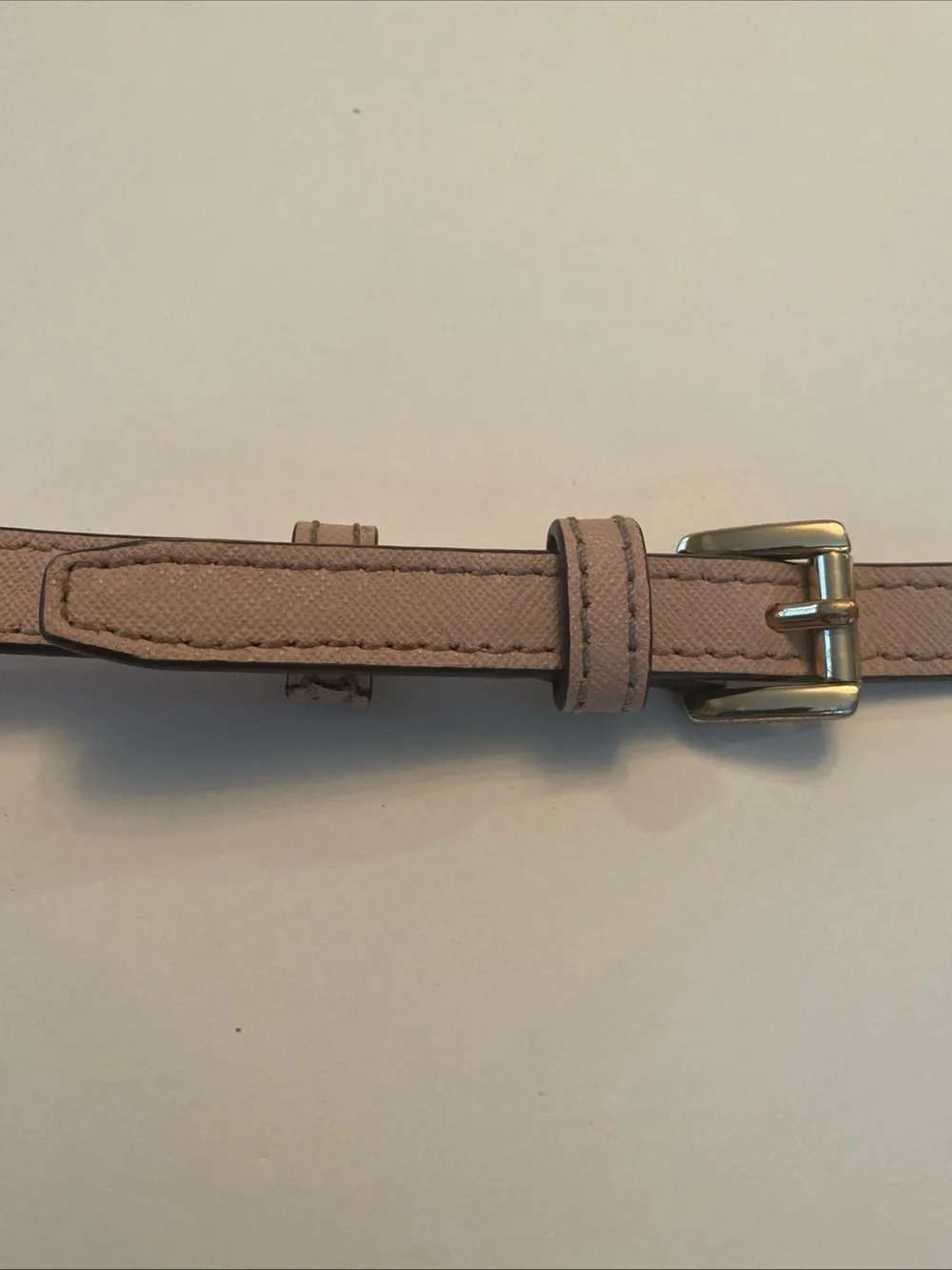 Michael Kors Tan Leather Strap with Gold Chain